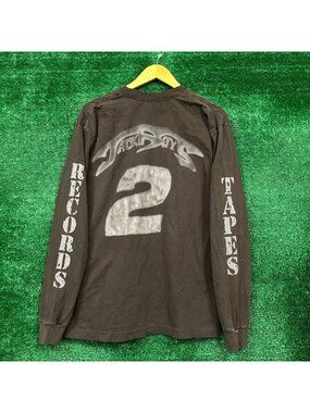Travis Scott Jackboys 2 Album B1 Pack Cactus Jack Hip-Hop LS Shirt Size Large